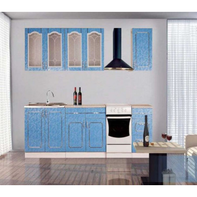 Кухня Веста 31(голубая)