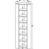 Верона-2 (угловой шкаф)