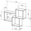 Навесная полка Флэш-4