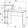 Письменный стол Нокс-3, 4