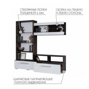 Центральная секция Милан ЦС-04, венге