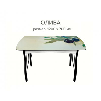 Стол обеденный Олива (120х68 см)