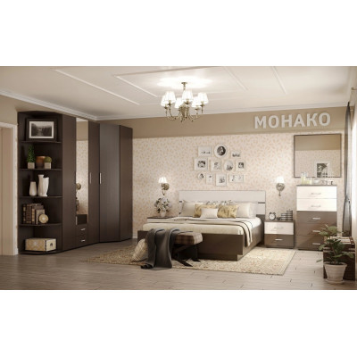 Спальня Монако (комплект 6), венге