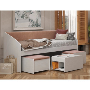 Кровать Флер Ф17 с тумбами