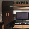 Шкаф для одежды 1. Фасад Венге Hyper