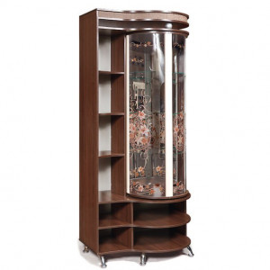 Шкаф с витриной П Орфей 12, КМК 0365.4 (правая)