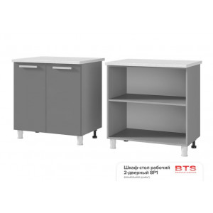 Шкаф-стол рабочий 2-дверный Эмили 8Р1