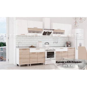 Кухня 2,4м Айсбери (белый/сонома)
