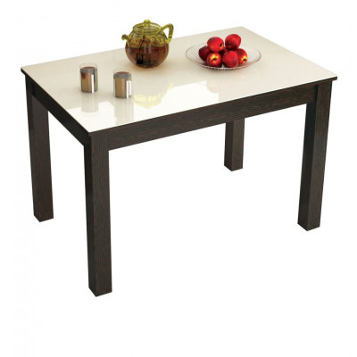 Стол обеденный нераскладной Норман 1000*600 (Лакобель Ваниль)