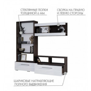 Центральная секция Милан ЦС-04, венге