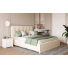 Кровать Монако 160*200 латы, Найс Беж Кровать Монако 160*200 латы, Найс Беж