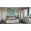 Шкаф для одежды и белья Paola Патина 555